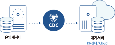 CDC 솔루션,실시간 이기종 DB 복제